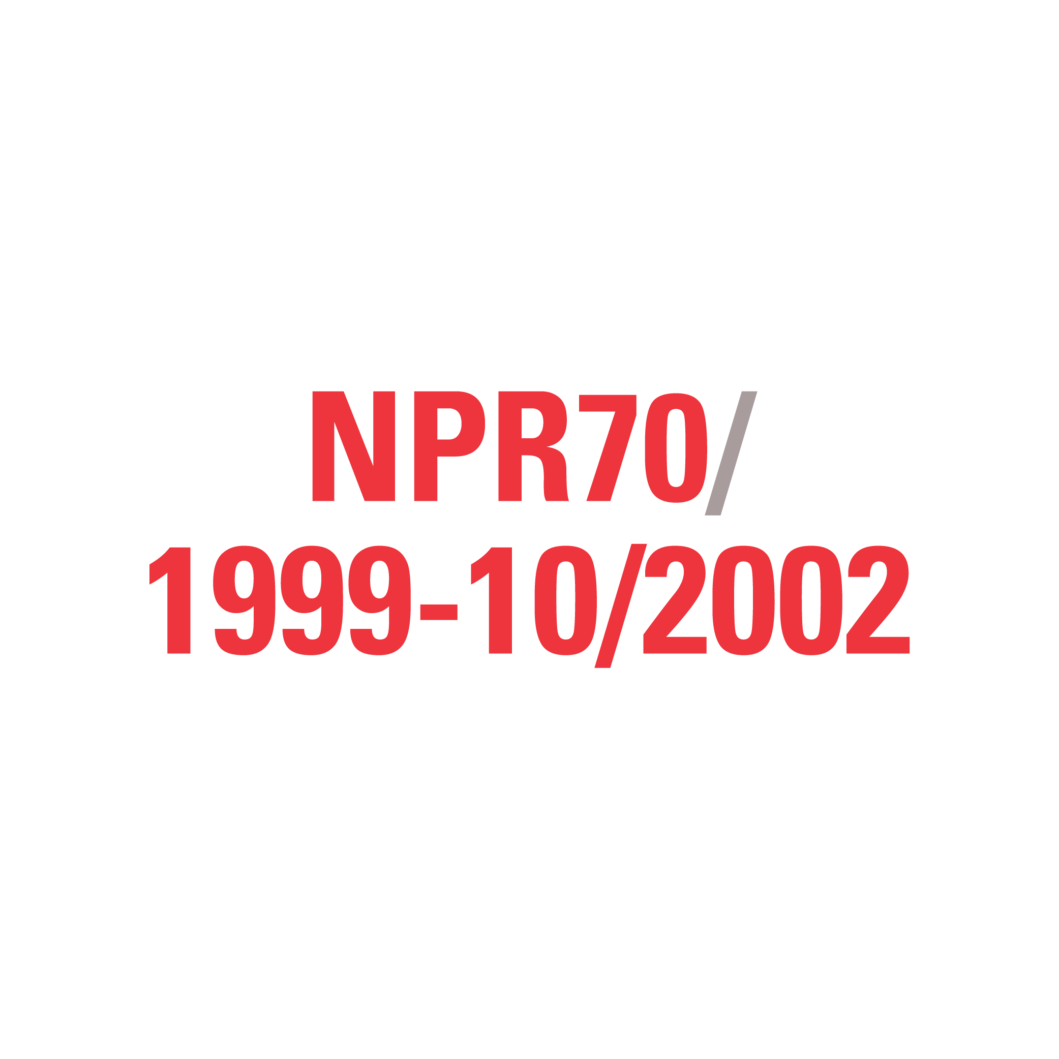 NPR75 02/2005-09/2007